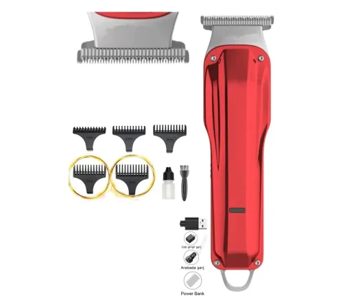 V-0085B Saç Sakal Ense Çizim Lazer Öncesi Kişisel Bakım Unisex Tıraş Makinesi