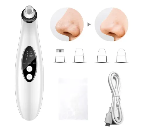 Vakumlu Siyah Nokta ve Akne Temizleme Cihazı C1