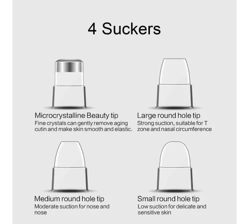 Vakumlu Siyah Nokta ve Akne Temizleme Cihazı C1