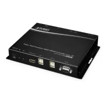 Video Wall 4K/60 HDMI & USB over IP Receiver with PoE