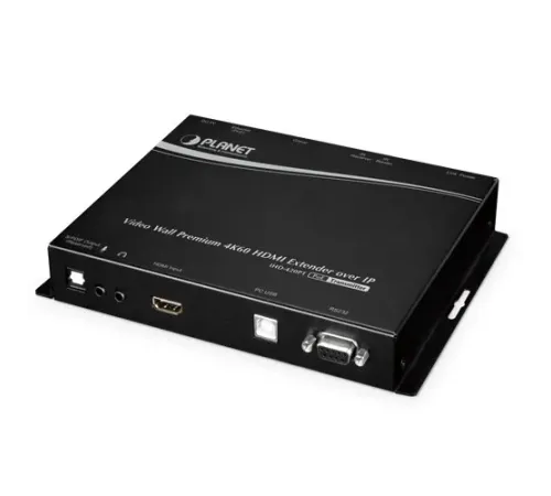 Video Wall 4K/60 HDMI & USB over IP Transmitter with PoE
