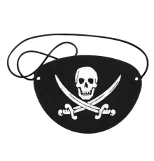 Vinleks Deri Korsan Göz Bandı Göz Maskesi Lastikli