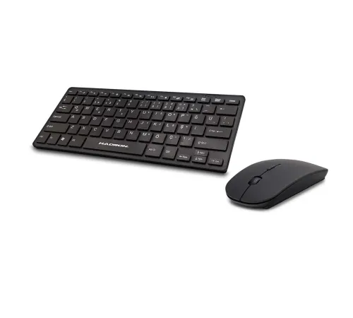 Wıreless Smart Klavye Mouse Set Q Siyah HR839