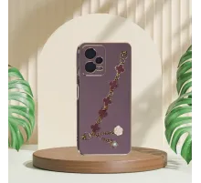 XİAOMİ REDMİ NOTE 12 PRO PLUS 5G ELÇEK ŞANZELİZE KILIF LİLA