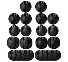 Yapışkanlı Kablo Sabitleyici Düzenleyici 16 lı Paket