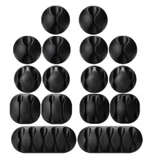 Yapışkanlı Kablo Sabitleyici Düzenleyici 16 lı Paket