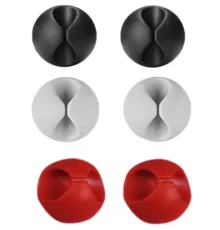 Yapışkanlı Kablo Sabitleyici Düzenleyici 6'lı Paket MZ2023-38