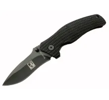 Yele M446 Siyah Kamp Çakı 20cm - Yarı