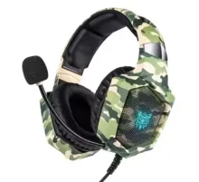 Yeşil K8 Kamuflaj Kulaklık