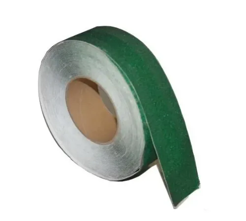 Yeşil Merdiven Ve Zemin Kaydırmaz Kaymaz Bant 50mm x 25mt