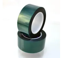 Yeşil Polyester Bant Maskeleme Bandı 120mm x 55mt