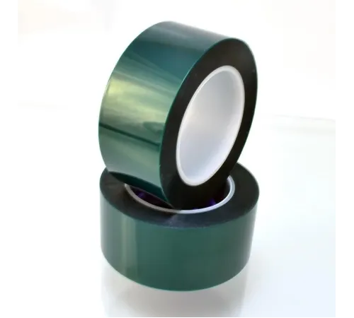 Yeşil Polyester Bant Maskeleme Bandı 19mm x 55mt