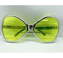 Yeşilçam Temalı Parti Gözlüğü Gümüş Renk 7x16 cm