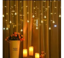 Yıldız 4 M 96 Led 19 Saçak 40-50-60 Cm Gün Işığı MZXX3-4