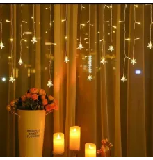 Yıldız 4 M 96 Led 19 Saçak 40-50-60 Cm Gün Işığı MZXX3-4