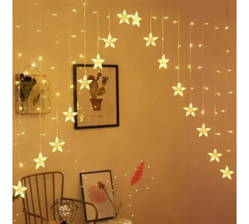 Yıldız Perde LED Çapraz