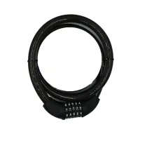 YM-747 120cm 20mm 5 Şifreli Siyah Motorsiklet Kilidi