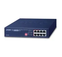 Yönetilemeyen Switch (Unmanaged Switch)<br>
4-Port 10/100/1000Base-T IEEE 802.3 at/af PoE+ (Port-1 ile Port-4 arası) (Port başına 30.8 watt) (PoE Güç Bütçesi maks. 60 watt)<br>
4-Port 10/100/1000Base-T