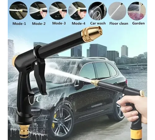Yüksek Basınçlı Ayarlanabilir Bahçe Sulama Araba Yıkama Püskürtme Tabancası