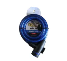 Yuma YM- 734 150cm Mavi Bisiklet Kilidi