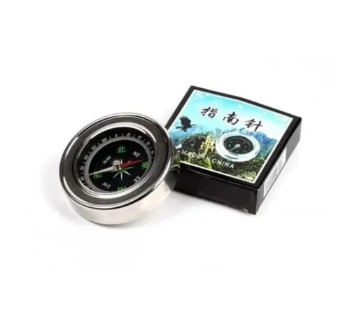 Yuvarlak Metal Kasa Dayanıklı Pusula 60Mm