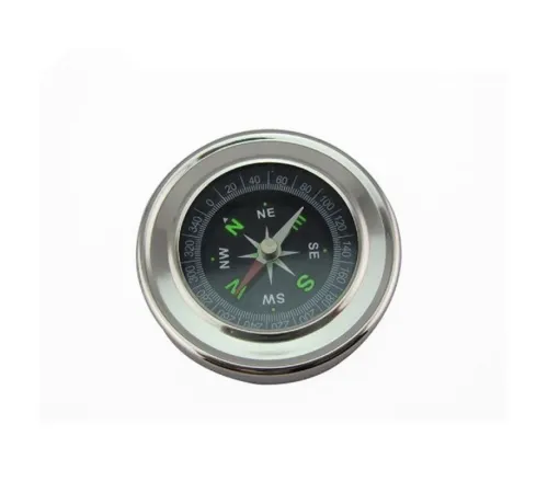 Yuvarlak Metal Kasa Dayanıklı Pusula 80Mm