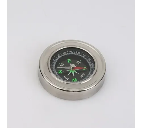 Yuvarlak Metal Kasa Dayanıklı Pusula 80Mm