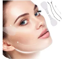 Yüz Kaş Göz Boyun Gerdirme Bantları ve Lastikleri (10 Adet)