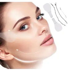 Yüz Kaş Göz Boyun Gerdirme Bantları ve Lastikleri (10 Adet)