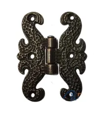 Zamak Menteşe - Büyük, 50x67mm, Oksit, 100 Adet