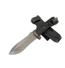 Zero Error Tactical 7 40 Siyah Outdoor Bıçak 27cm - Siyah Sap, Magnezyum Çubuklu, Kılıflı