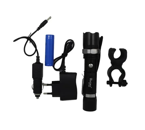 Zoomlu Şarjlı EL Feneri En Uygun Fiyata Wt-038