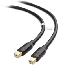 ZR134 Mini Dp Mini Dp Siyah Kablo 1.8 M