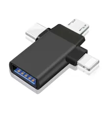 ZR172 Siyah T Otg Çoğaltıcı Aparat