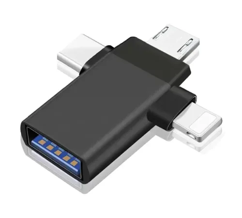 ZR172 Siyah T Otg Çoğaltıcı Aparat