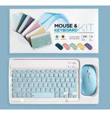 ZR20Km Mavi Kablosuz Klavye Mouse Set