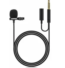 ZR255 Jh043A Jack Kulaklık Girişli Kablolu Mikrofon