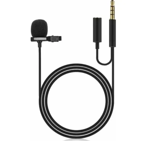 ZR255 Jh043A Jack Kulaklık Girişli Kablolu Mikrofon