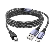 ZR361 Ads 501 Type-C 2 İn 1 Yazıcı Kablosu