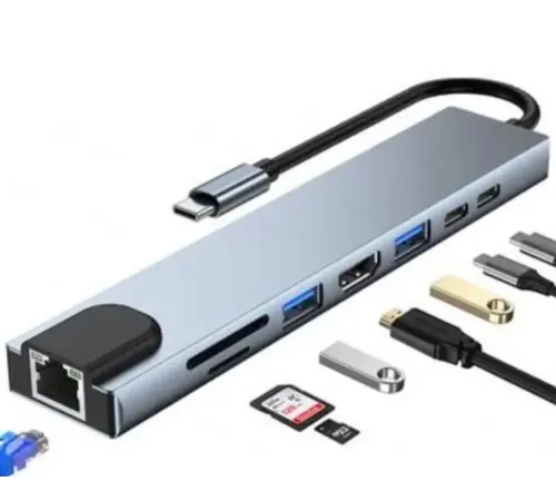 ZR38 Type-C 8 Port Connector