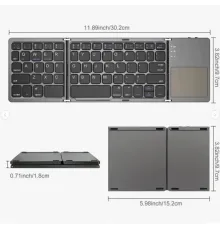 ZR443 B033 Katlanabilir Klavye