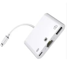 ZR461 Nk107 Lightning Çoklu Ethernet Adaptör