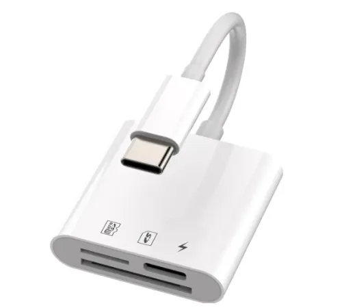ZR498 Nk-1011Tc Type-C 3 İn 1 Memory Card Reader