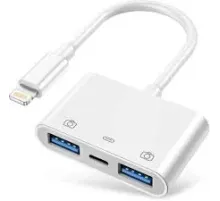 ZR540 2 Usb 1 Lightning Camera Adapter