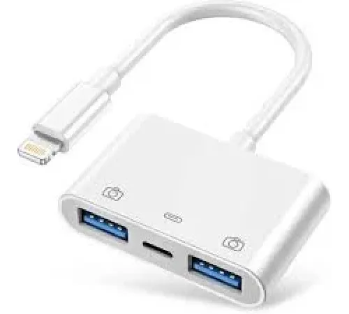 ZR540 2 Usb 1 Lightning Camera Adapter