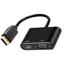 ZR723 Dp To Hdmı+Vga Çevirici