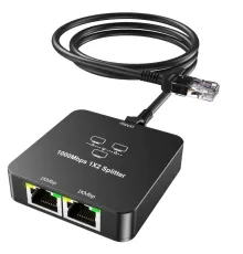ZR861 Rj45 1To2 Gigabit Splitter Adaptör