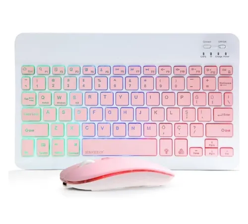 ZR955 Pembe Rgb Km Set