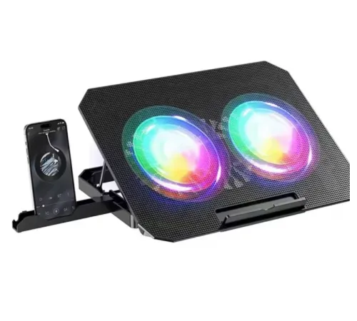 ZRn33 2 Fanlı Standlı Rgb Laptop Soğutucu