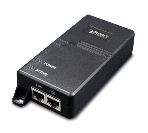 IEEE 802.3at Gigabit High Power over Ethernet Injector (10/100/1000Mbps, Mid-span, 30 Watt)